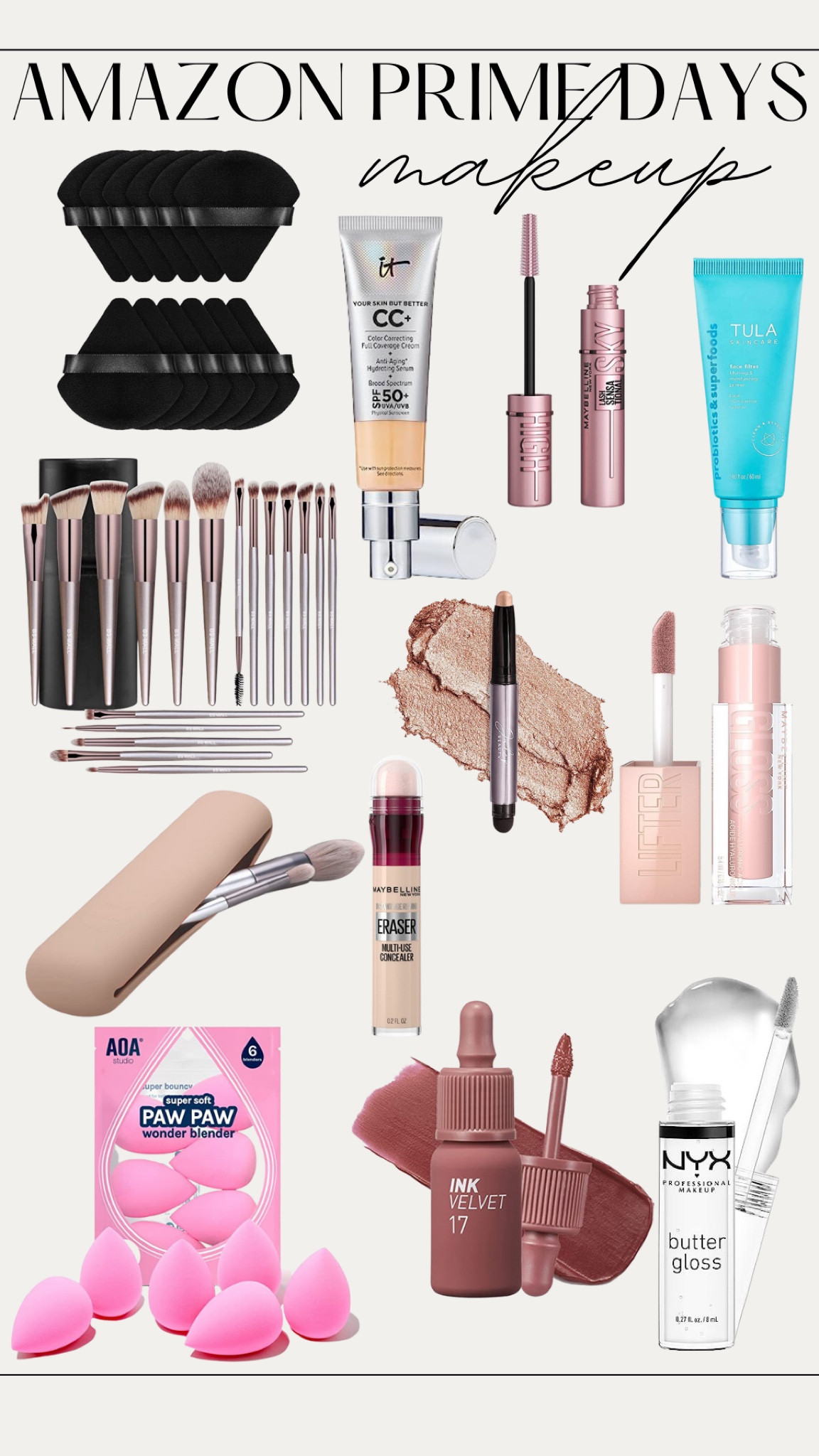 Amazon prime day makeup favorites #makeup #amazonfinds #amazonprimedays #affordablemakeup #primedays2023 

#LTKunder50 #LTKsalealert #LTKbeauty