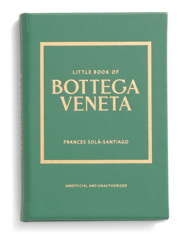 Little Book Of Bottega Collection In Luxe Leather Bound Book | TJ Maxx