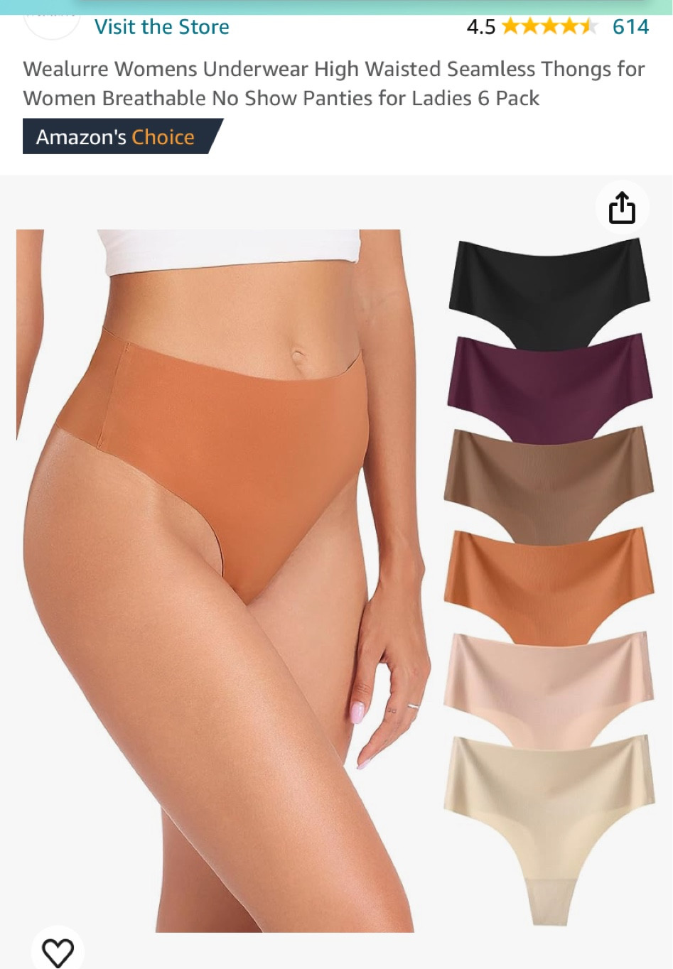 I posted about the high waisted full coverage undies! But here’s the same style in a thong! They are so comfy and flattering! A definite must have. Seamless too! 

#LTKsalealert #LTKU #LTKmidsize