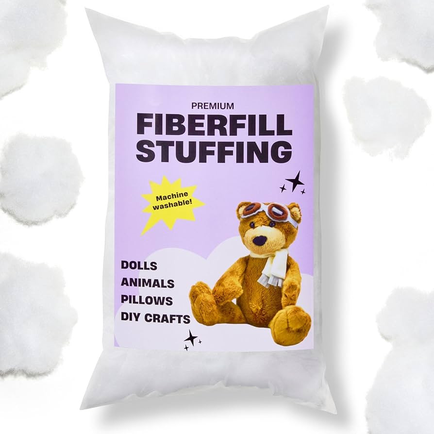 SARANDAVE Fiberfill Stuffing, Polyester Stuffing for Stuffed Animals, Pillow Stuffing, Fiber Fill... | Amazon (US)