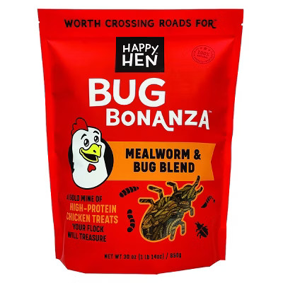 Happy Hen Treats Bug Bonanza Chicken Treats - 30 Ounce | Target