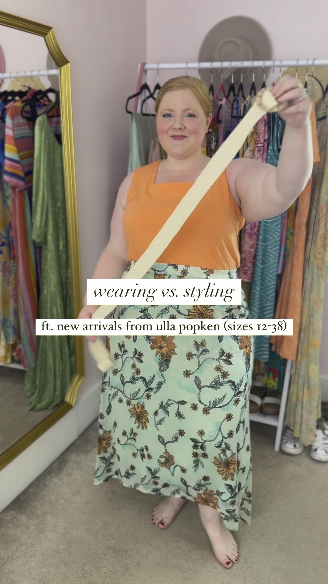 There’s a huge difference between just wearing clothes vs. styling an outfit.💁‍♀️The first thing you want to do is perfect the fit and proportions. With the tank + skirt combo, I needed to adjust the waistline of the skirt and pull it up higher. Then I tucked in the tank for a cropped look. Next, you want to add accessories to tie the outfit together and put your signature spin on it. Remember: if a top and skirt combo looks awkward or unfinished on its own, try on belts in different colors and widths to see if one ties the look together.😉

Shop this tank and skirt - both in the size 16/18 - from Ulla Popken and use my code 2024LIZ for 30% OFF your purchase! 



#LTKSeasonal #LTKPlusSize #LTKStyleTip