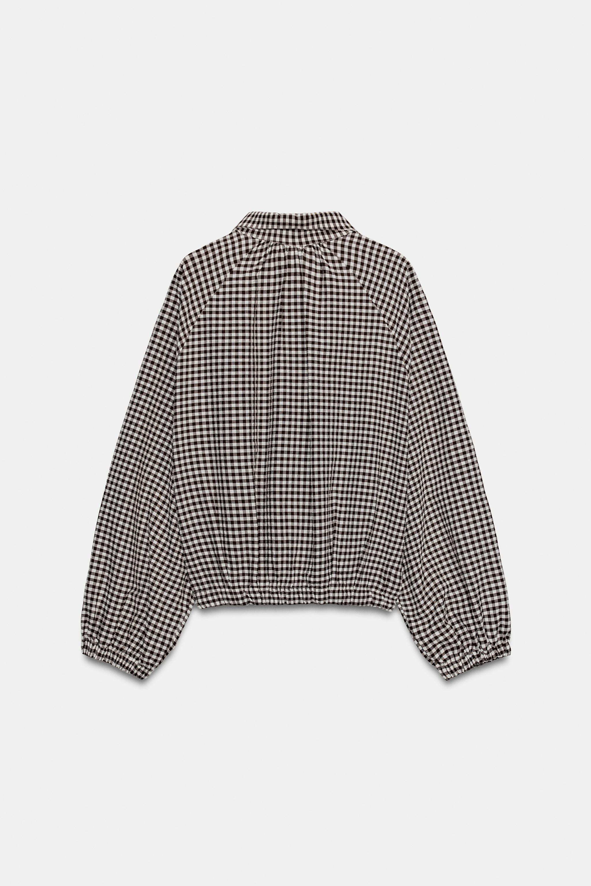CHECK JACKET | Zara UK