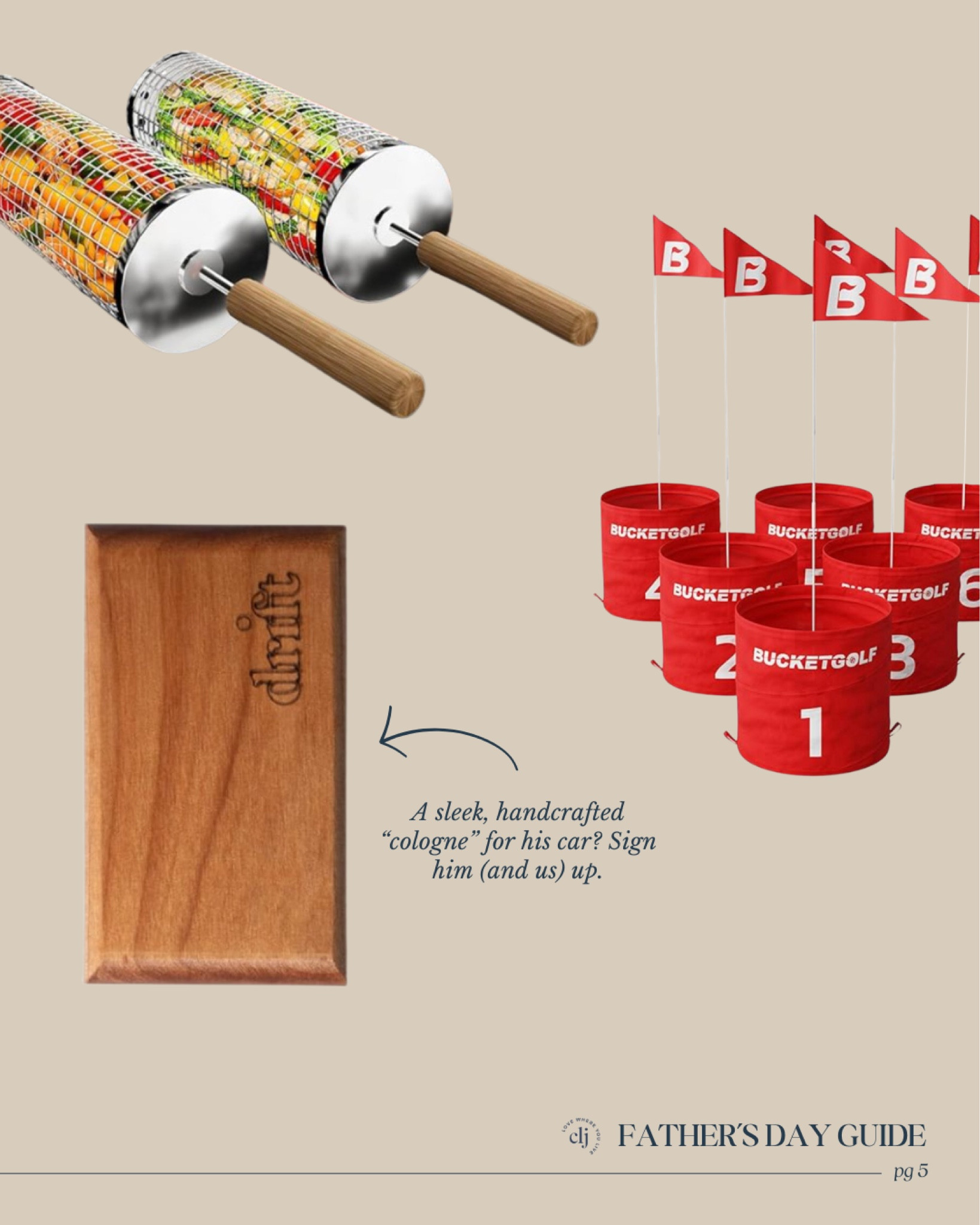 CLJ Father’s Day Gift Guide 2024 🖤 see the full list at ChrisLovesJulia.com. 

Nesting grill baskets, Bucket golf game, car air fresheners

#LTKGiftGuide #LTKU #LTKMens