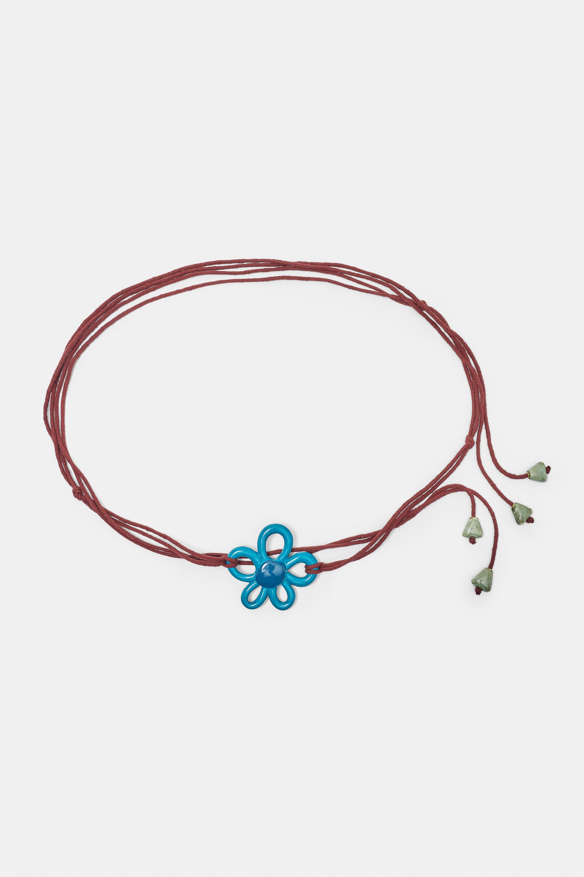 Floral cord belt | Pull&Bear United Kingdom | PULL and BEAR UK
