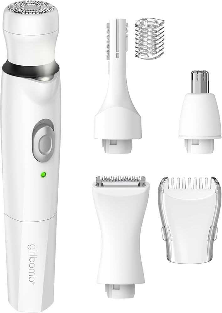 Conair GIRLBOMB All-in-One Face/Body Trimmer and Shaver Set for Women, Wet/Dry, Rechargeable | Amazon (US)