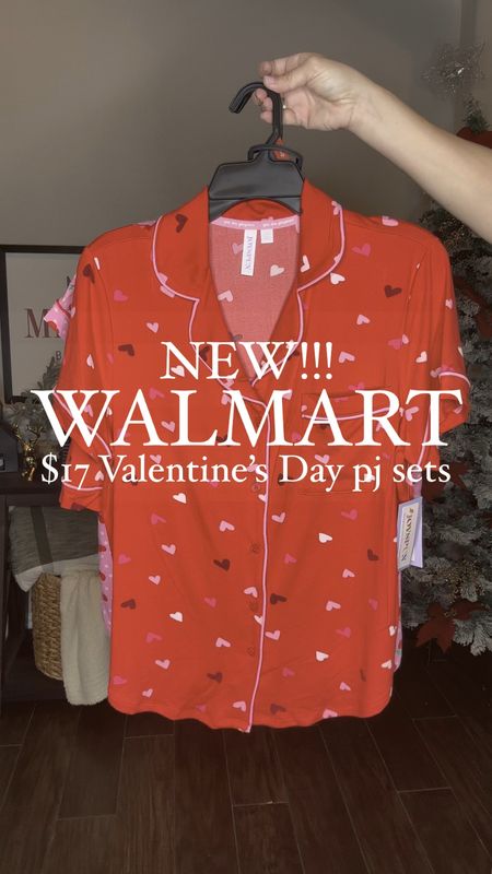 New $17 Valentine’s Day pj sets from Walmart!! They’re so soft and fit perfectly! I’m wearing a size medium in both at 2+ weeks postpartum. They come in 8 different patterns!! 

Pajamas, pj set, Walmart style, Valentine’s Day, vday, lounge set 

#LTKstyletip #LTKHoliday #LTKSeasonal
