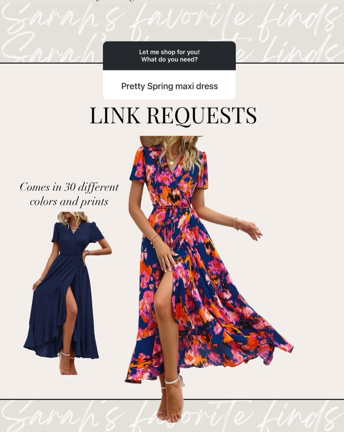 Love a classic wrap dress. Since they are adjustable I feel like it’s flattering on the waist of everyone. This one comes in 30 different prints and colors so there’s something for each season

#LTKsalealert #LTKSpringSale #LTKfindsunder50