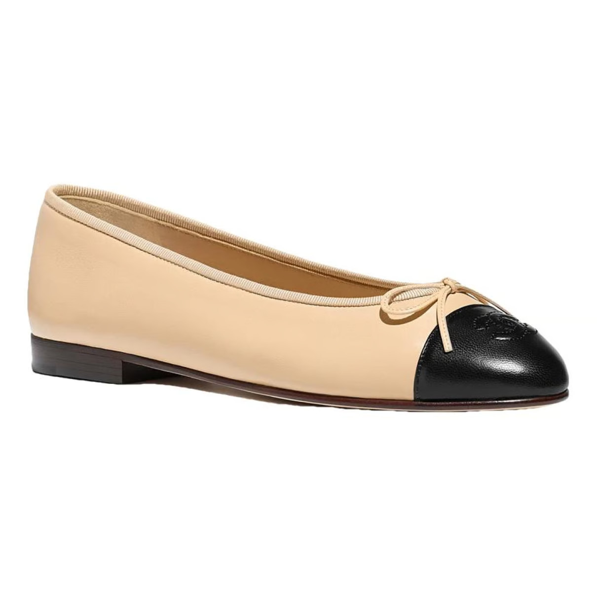 Chanel Leather ballet flats | Vestiaire Collective (Global)