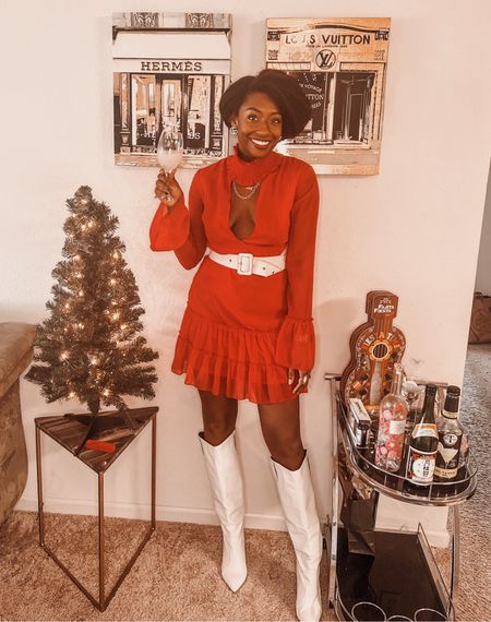 Cheers! 🍾Pop of red inspired holiday dress look ❤️🌹

fall fashion • fall trends • winter outfit ideas • Pinterest inspired fashion • early holiday outfits • fall outfit idea • Amazon fashion • Amazon boots • thanksgiving outfit idea • designer ear rings • Amazon red dress • 


#LTKSeasonal #LTKwedding #LTKHoliday