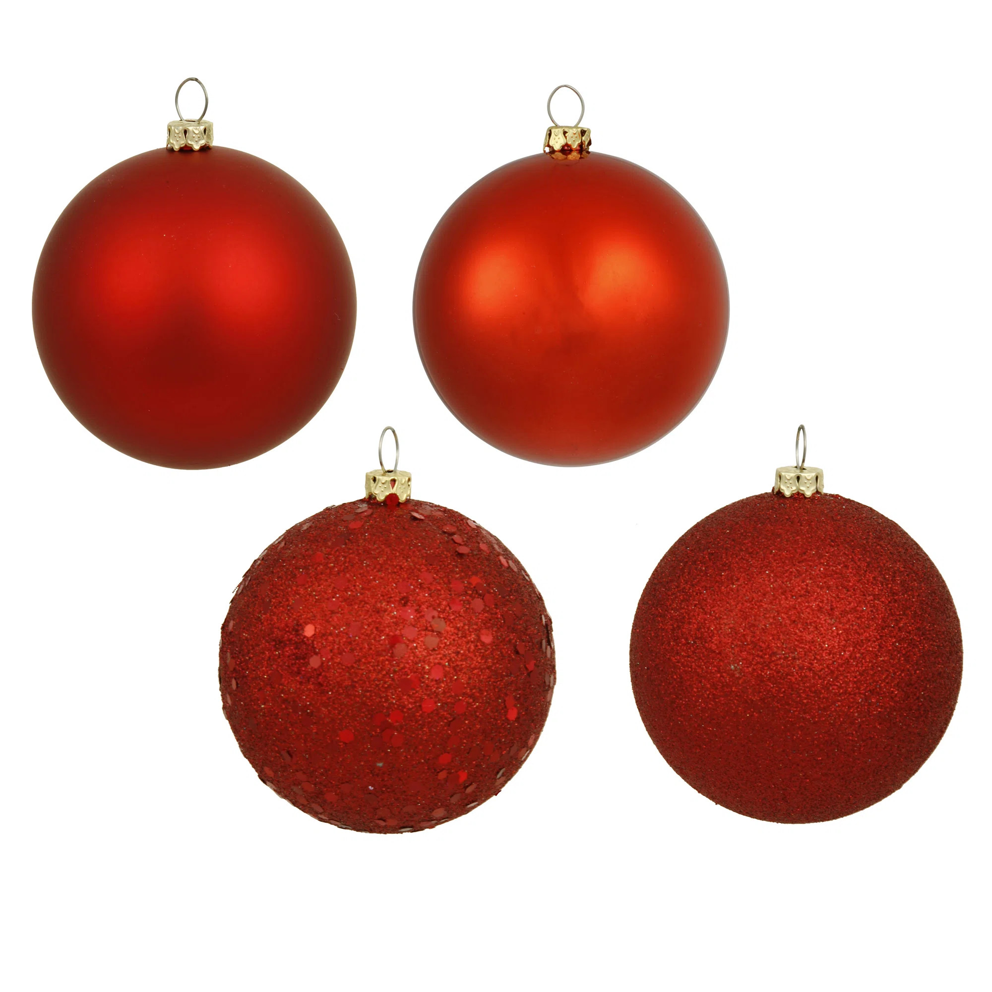 2.4" Holiday Décor Ball Ornament (Set of 60) | Wayfair North America