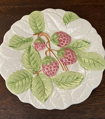Shafford Fruit DuJour Plate 1987 Strawberries Excellent Used Condition 8” Vint. | eBay US