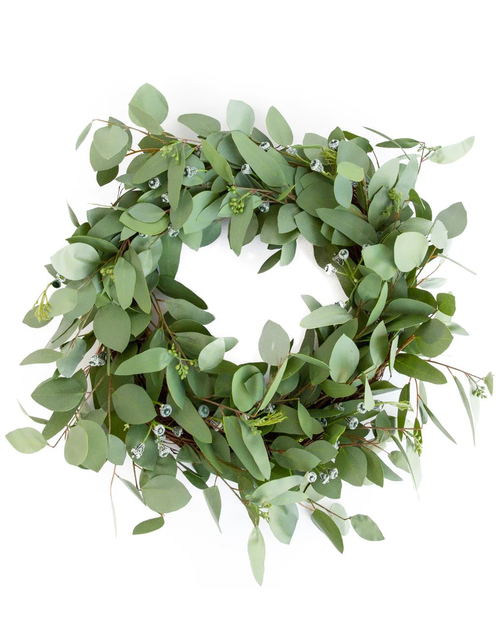 Faux Seeded Eucalyptus Wreath | McGee & Co.