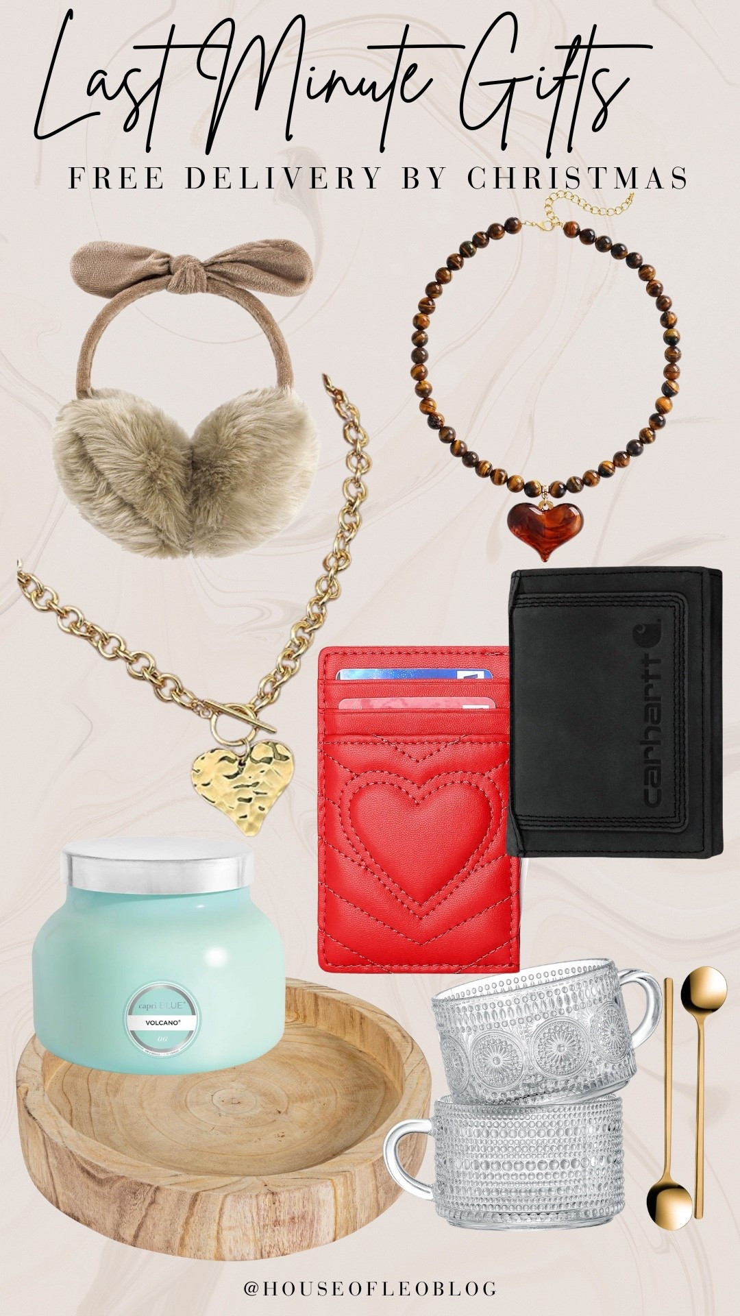 Stocking stuffers, last-minute gifts, delivery by Christmas, wallet, heart, necklace, earmuffs, hostess gifts

#LTKSaleAlert #LTKGiftGuide #LTKFindsUnder50