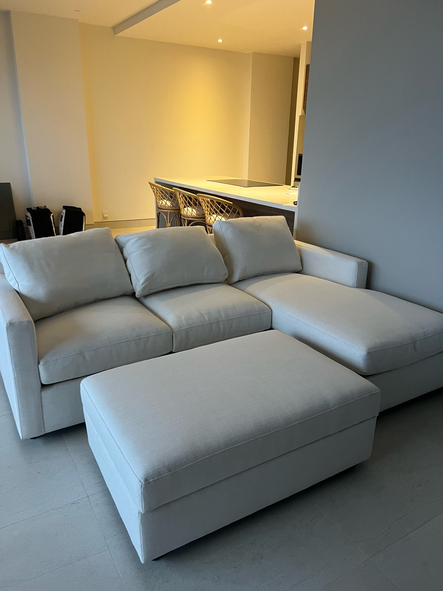 Obsessed with our Crate & barrel sleeper sofa couch! 

#LTKhome