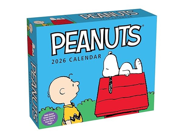 Peanuts® 2026 Day-to-Day Calendar      Calendar – Day to Day Calendar, June 24, 2025 | Amazon (US)