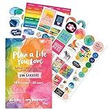 Avery + Amy Tangerine Designer Collection Planner Stickers, 20 Sheets of Weekly Planner Stickers, Se | Amazon (US)