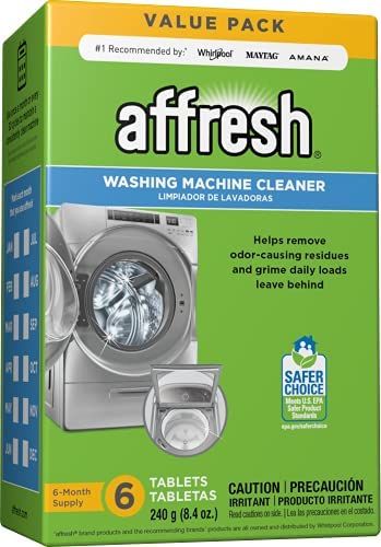 Affresh Washing Machine Cleaner, Cleans Front Load and Top Load Washers, Including HE, 6 Tablets | Amazon (US)