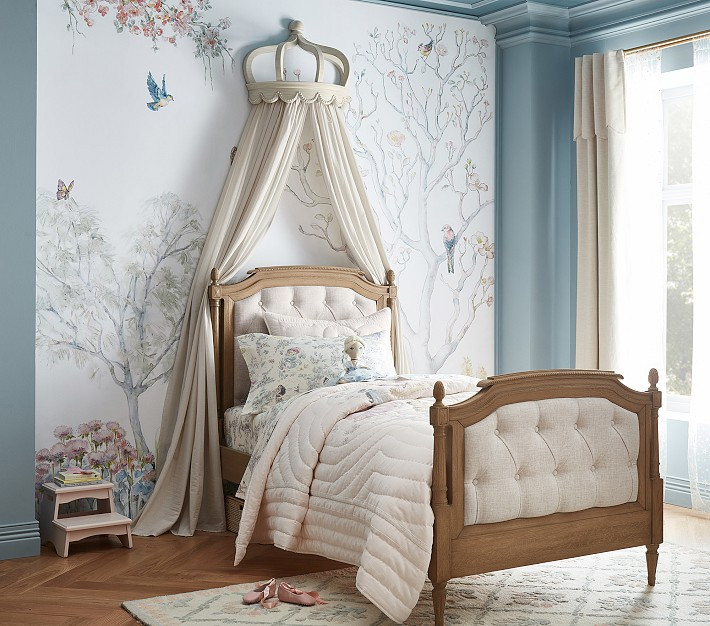Princess Crown Cornice and Sheers | Pottery Barn Kids