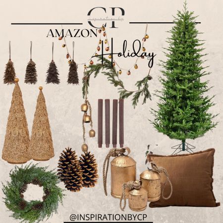 Amazon Moody Christmas 
Follow @inspirationbycp on instagram for more sources and daily deals 

Christmas tree, Christmas garland, Christmas decor, Christmas ornaments, Christmas wreath, Christmas bells, cow bells, decorative pillows, moody Christmas, neutral Christmas, Amazon Christmas, Amazon home

#LTKhome #LTKHoliday #LTKstyletip