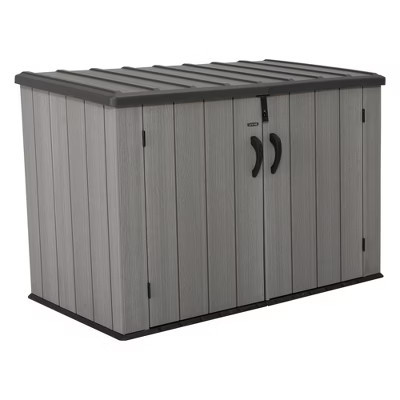 Lifetime Horizontal Storage Shed, Gray (60489) | Target