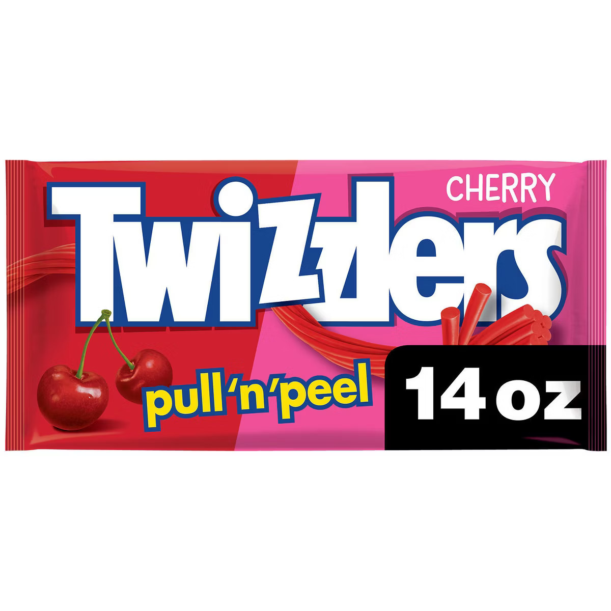 Twizzlers Pull-N-Peel Cherry Licorice Candy - 14oz | Target