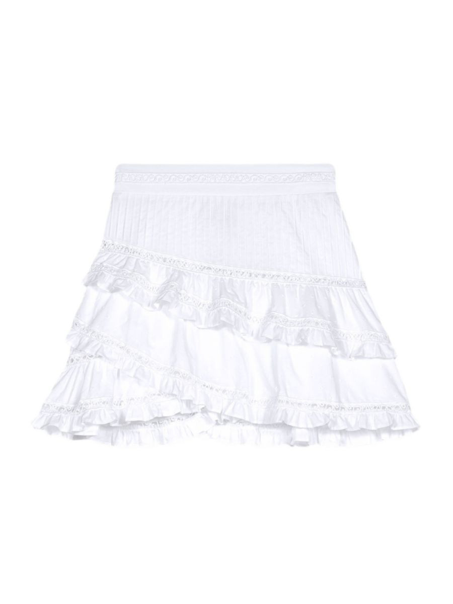 Short Embroidered Skirt | Saks Fifth Avenue