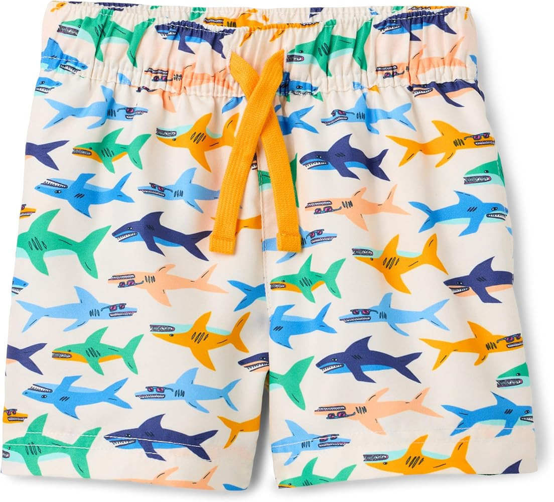 Amazon Essentials Boy's Quick Dry Swimming Board Shorts Swim Trunks | Amazon (US)
