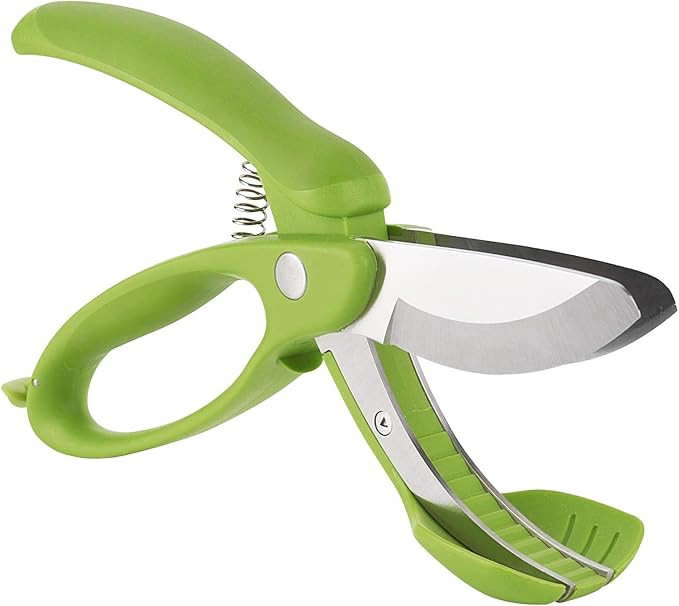 Trudeau Toss and Chop Salad Tongs, Stainless Steel | Amazon (US)