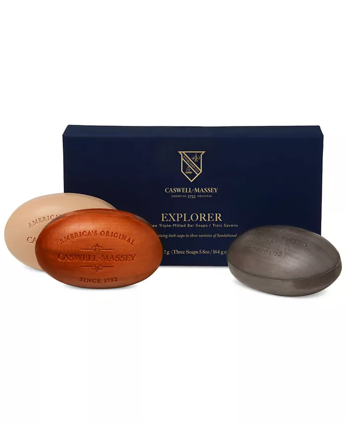 3-Pc. Sandalwood Explorer Bath Soap Gift Set | Macy's Canada