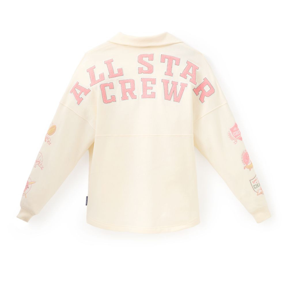 Disney Princess Varsity Royal 1/4 Snap Pullover for Women by Spirit Jersey\u00ae \u2013 Exclusive | Disney Store