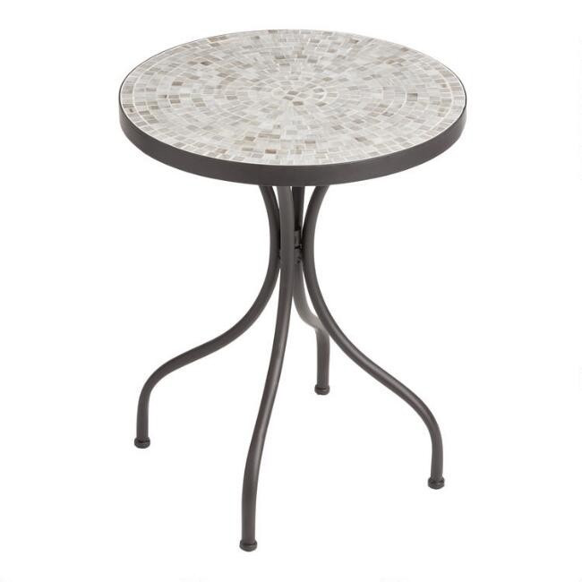 Round Cadiz Outdoor Accent Table | World Market