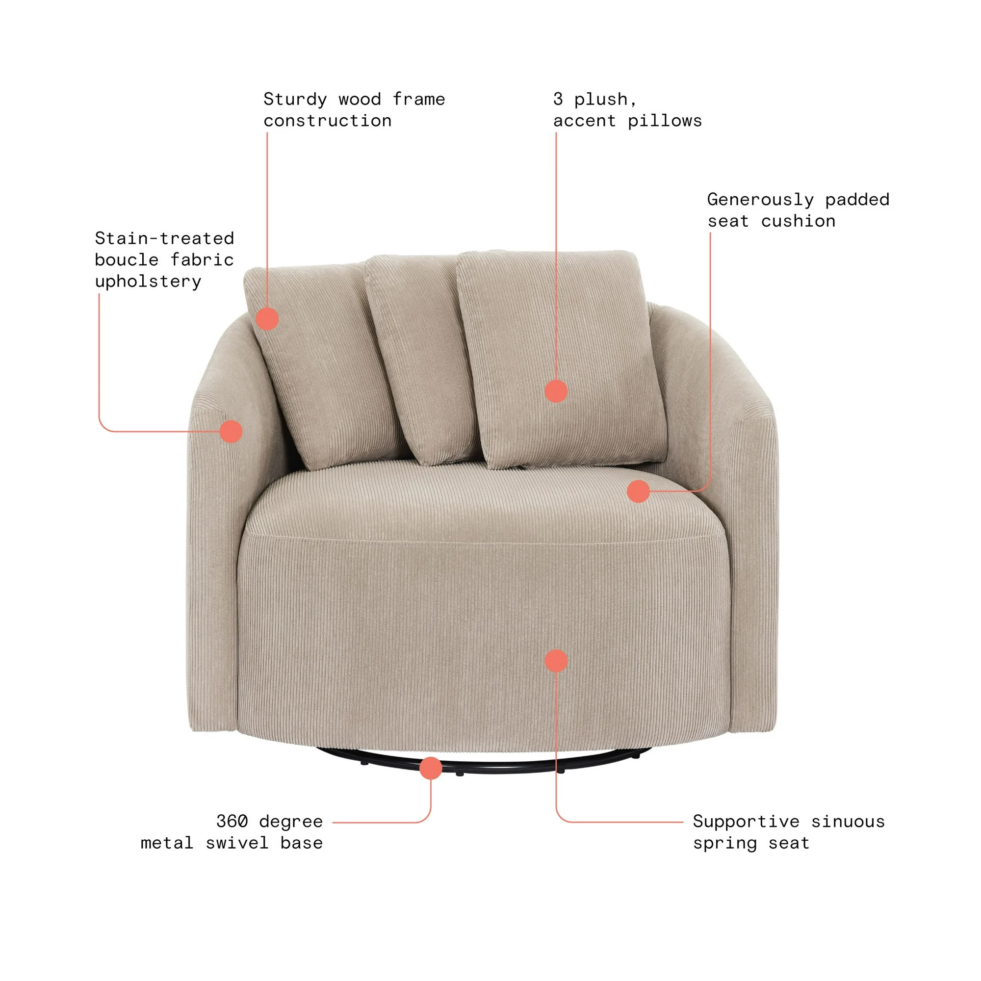 Beautiful Drew Chair by Drew Barrymore | Walmart (CA)