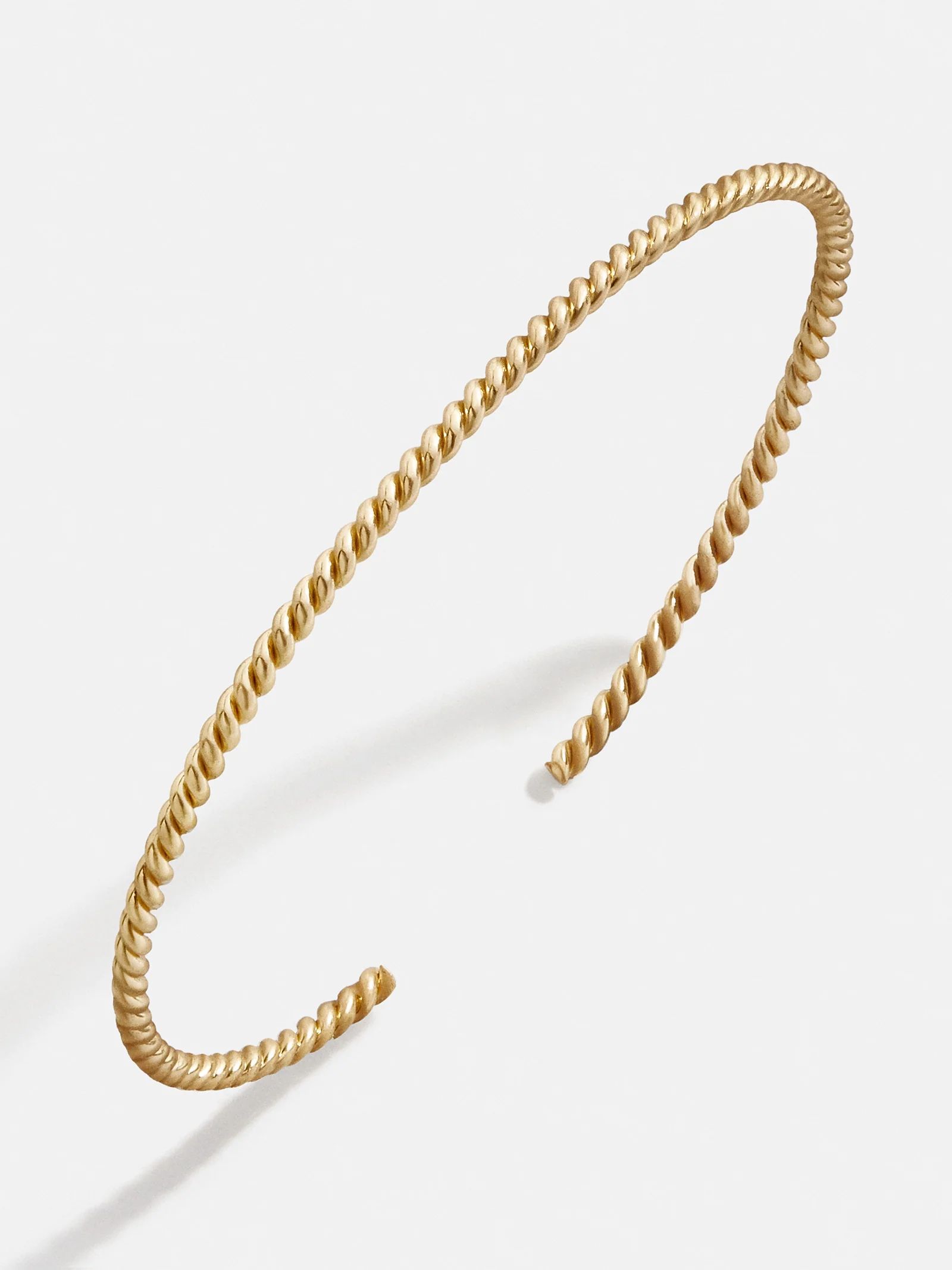 Kiera 18K Gold Cuff Bracelet | BaubleBar (US)