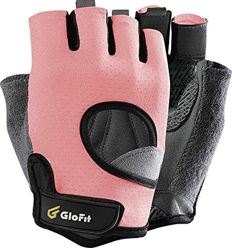 Glofit Freedom Workout Gloves, Knuckle Weight Lifting Shorty Fingerless Gloves with Curved Open B... | Amazon (US)