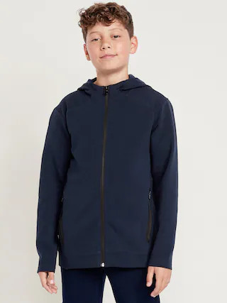 Dynamic Fleece Zip-Front Hoodie for Boys | Old Navy (CA)