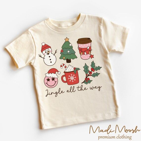 Jingle All the Way Christmas Toddler Shirt  Christmas - Etsy | Etsy (US)