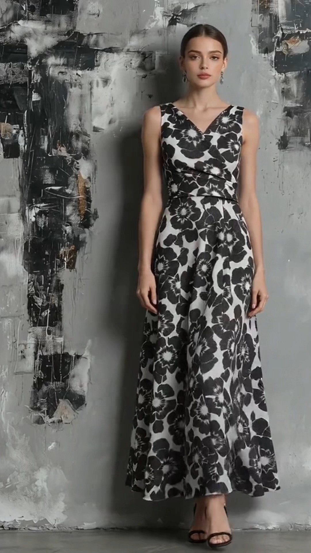 Chic Printed Flowy Dress For Everyday & Events 

 #LTKootd #LTKOver40 #LTKWedding