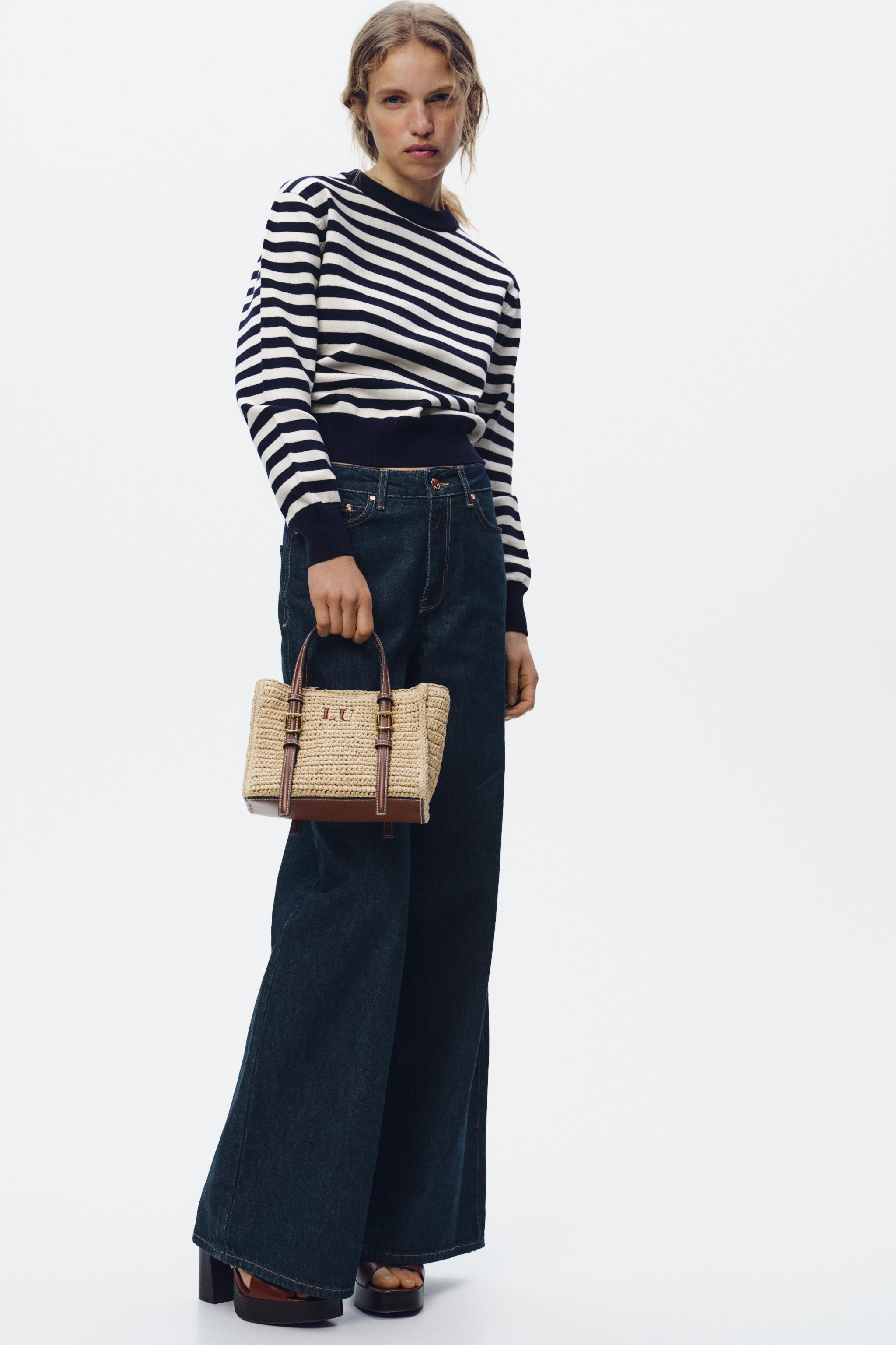 WOVEN MINI TOTE BAG | Zara US
