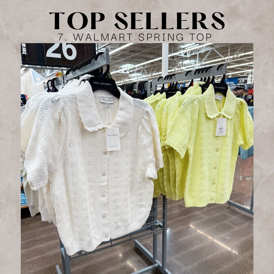 Weekly best seller 
Walmart new spring tops 

#LTKootd #LTKSaleAlert #LTKgrwm