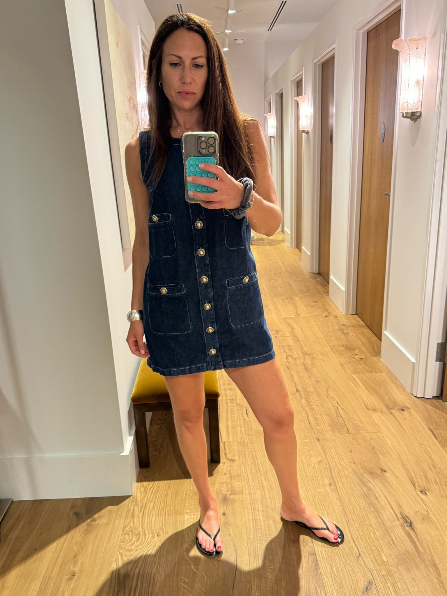 Not usually a mini dress kinda girl but I love the silhouette of this one! And the buttons! Denim or white linen??!! 

TTS- I’m in a 6

#LTKstyletip #LTKSeasonal