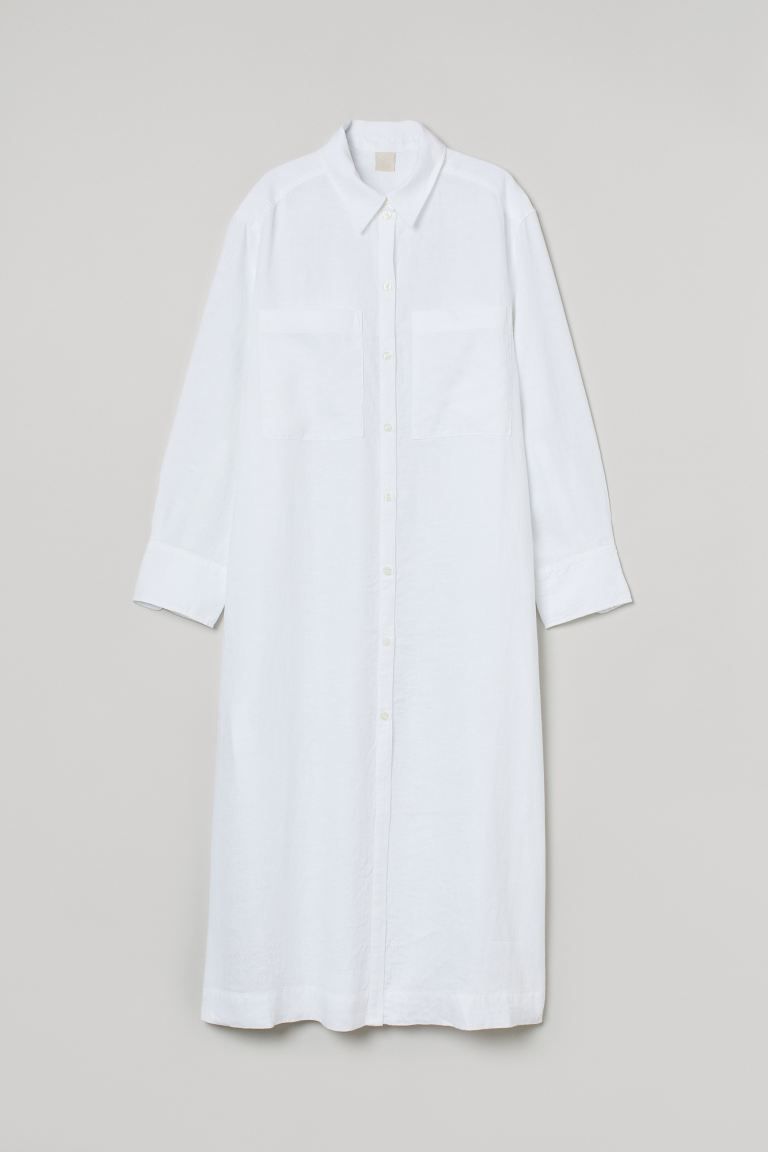 Linen Shirt Dress | H&M (US + CA)