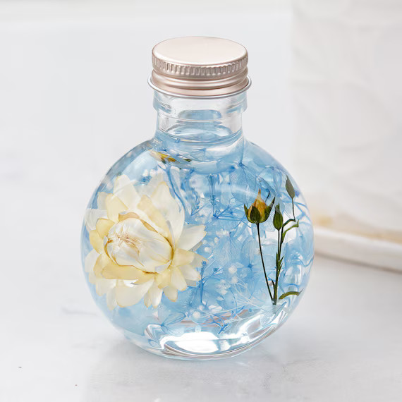 Herbarium bottle Flower gift for mom Mothers Day gift | Etsy | Etsy (US)