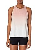 Amazon Brand - Core 10 Women's Tri-Blend Twisted Back Workout Tank, Mauve Dip Dye, X-Small | Amazon (US)