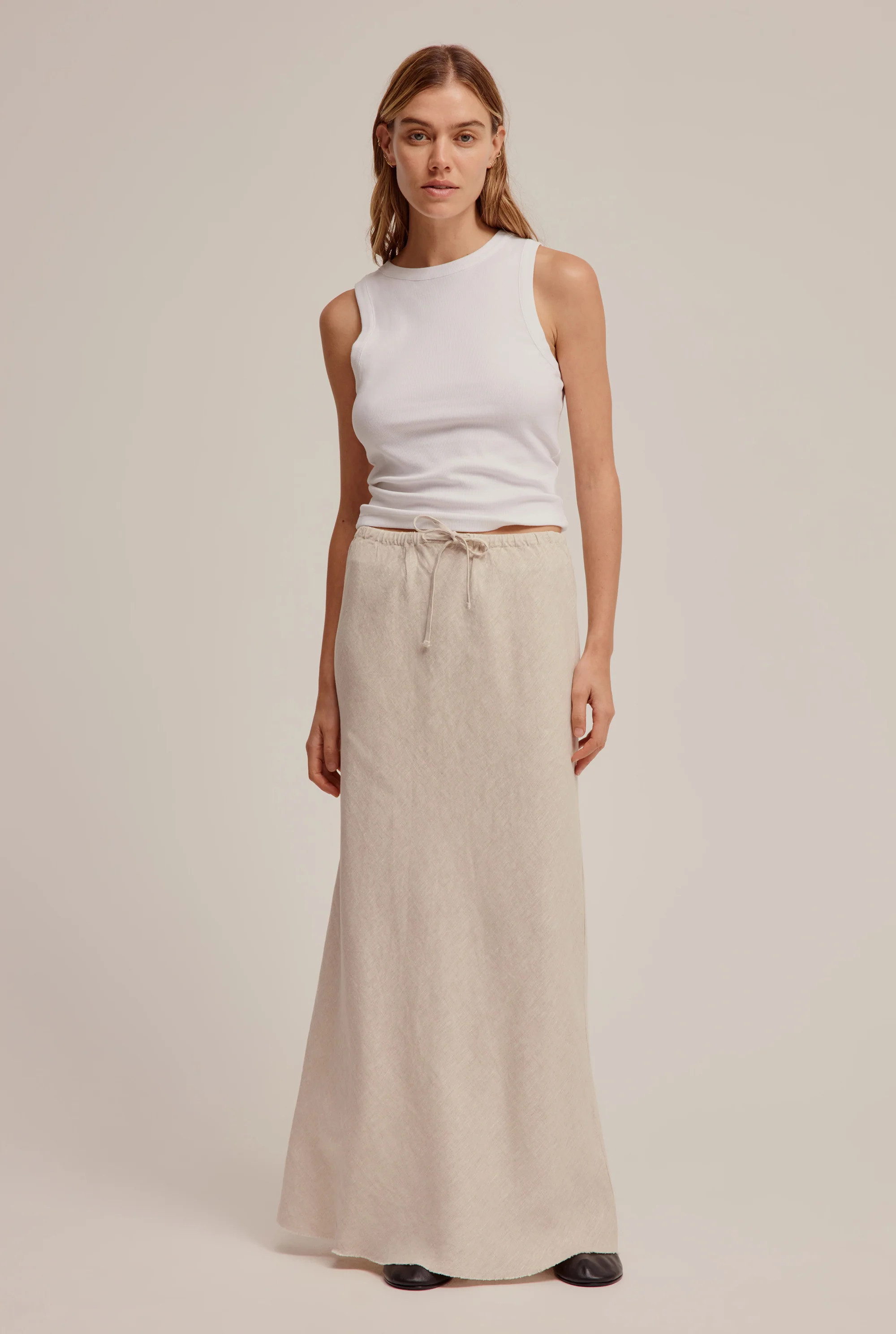 Drawstring Bias Skirt | Venroy AU