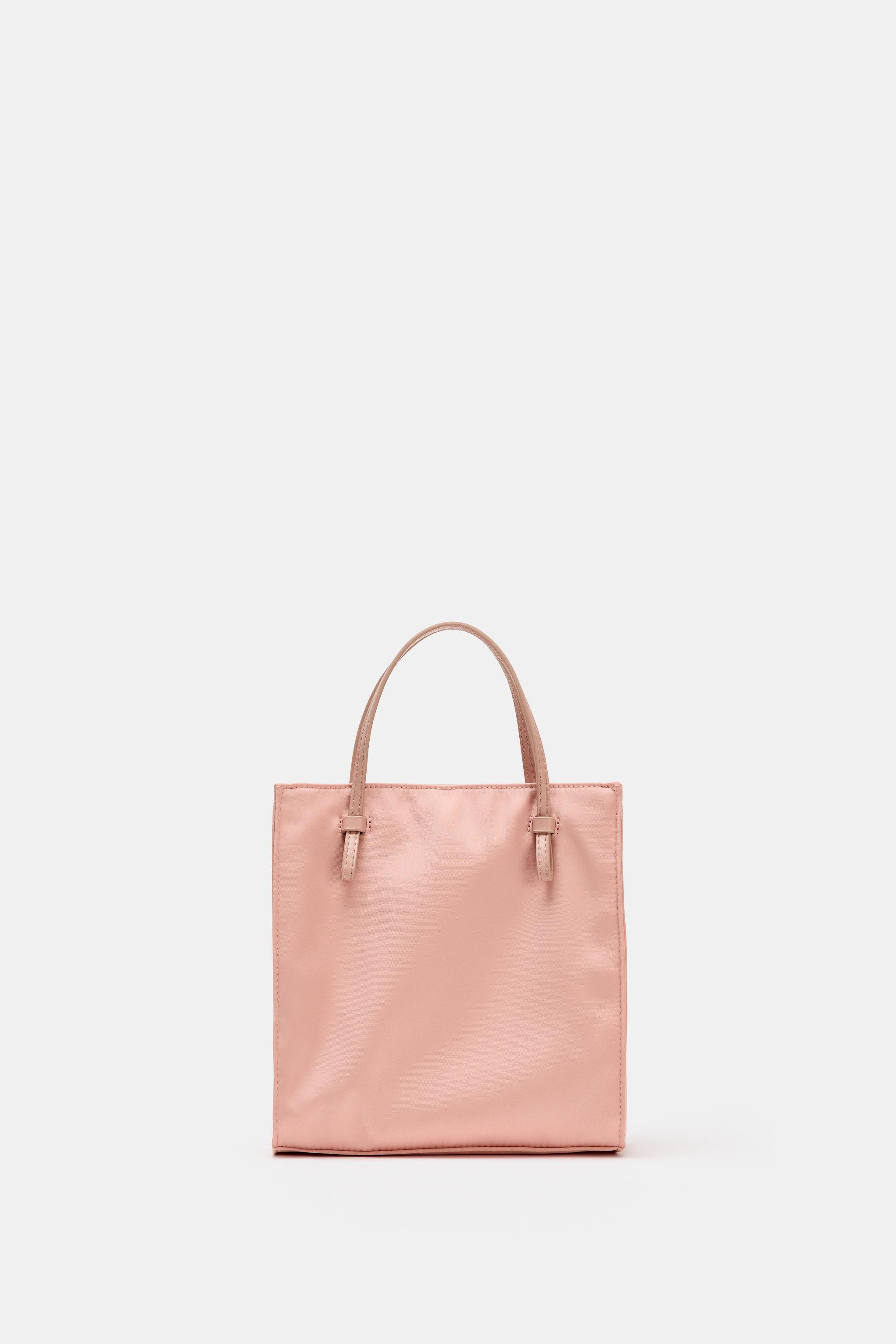 SATIN EFFECT HANDBAG | Zara UK