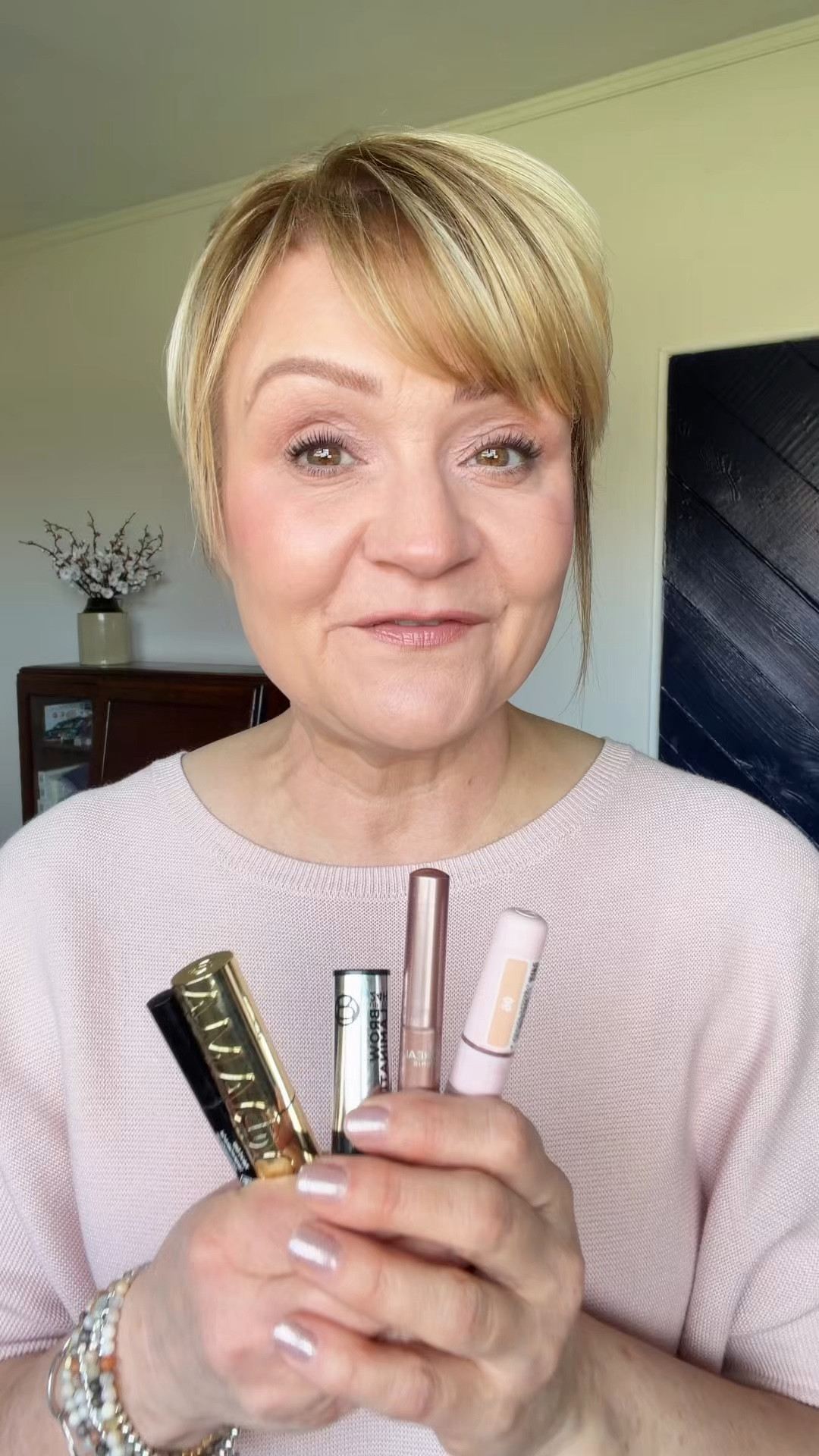 Affordable Mature Makeup Look of the day.  
Foundation shade F5
Concealer 90
Lip stick 02

#LTKOver40 #LTKBeauty