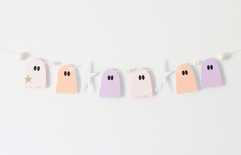 Pastel Ghost Banner Ghost Banner Boo Banner Halloween - Etsy | Etsy (US)