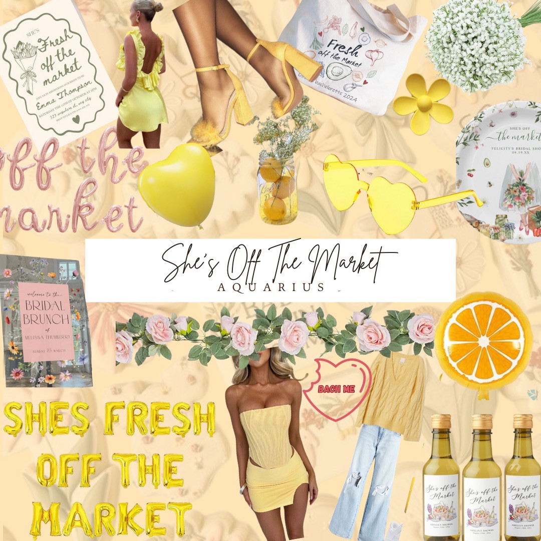 Zodiac Signs if they were Bachelorette Mood Boards: Aquarius 

 #LTKGiftGuide #LTKParties #LTKBeauty