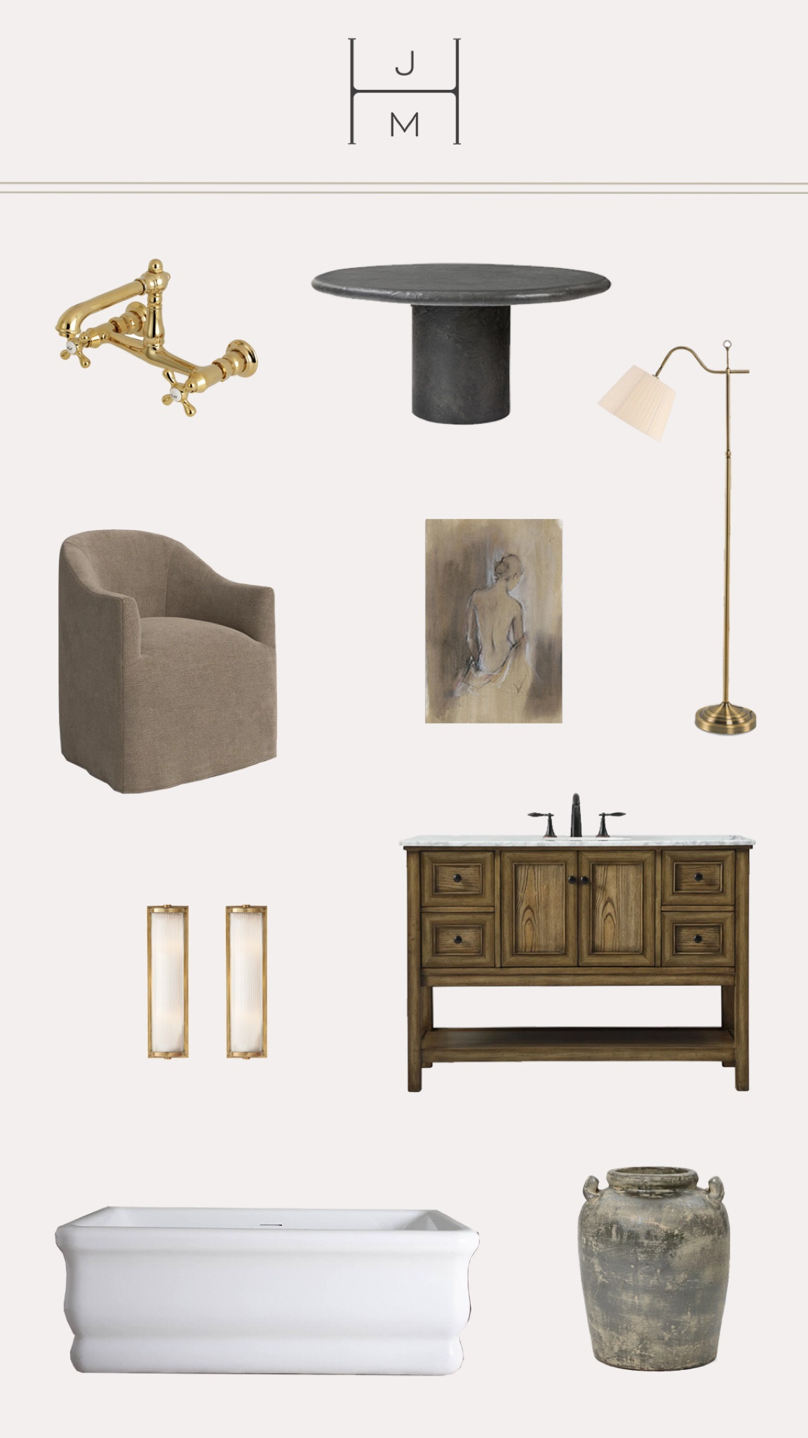Today on the blog I’m sharing more pieces currently headed to client projects—shipping for free of course— as far as Newport Beach, CA all the way across the country up into the Northeast. From art to plumbing, @Wayfair has been one of my favorite shops over the years. Oh and if you need a tub or a vanity, these have been my go-to’s. They’re so good! #Wayfair #Wayfairpartner